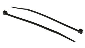 Cable Tie 100 x 2.5mm, Polyamide 6.6, 78.4N, Black
